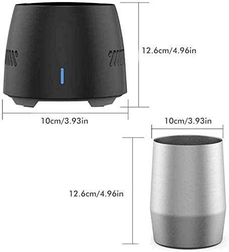 LBSX Refrigeración rápida Copa, Mini Escritorio de enfriamiento rápido Taza de la energía-eficiente electrónica Bebidas/Cerveza/Enfriador de Vino, máquina de Hielo for congelar Copa Bebidas Agua