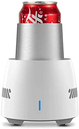 LBSX Refrigeración rápida Copa, Mini Escritorio de enfriamiento rápido Taza de la energía-eficiente electrónica Bebidas/Cerveza/Enfriador de Vino, máquina de Hielo for congelar Copa Bebidas Agua