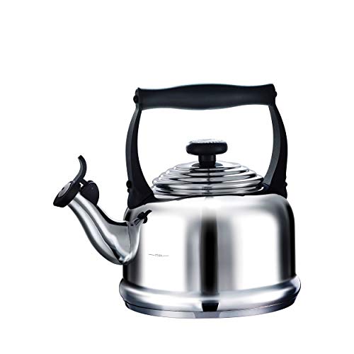 Le Creuset, Tetera, Capacidad: 2.1 L, Acero/Mango fenólico, Tradition, Plateado