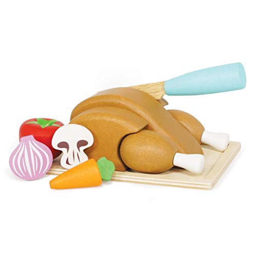 Le Toy Van Honeybake - Juego de asado de Madera con diseño de Pollo
