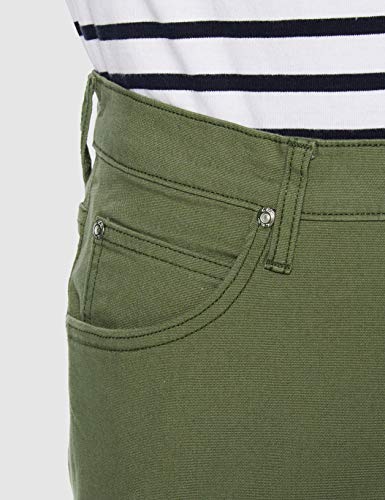 Lee Rider Pantalones, Verde (Lichen Green 82), 38W / 34L para Hombre