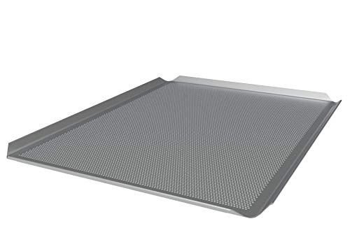 LEHRMANN Placa perforada 60 x 40 cm Bandeja para baguette Bandeja para horno MIWE WIESHEU