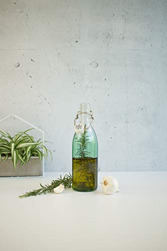 Leifheit  36321 - Botella tallada, 0.5 L, gris