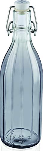 Leifheit  36321 - Botella tallada, 0.5 L, gris