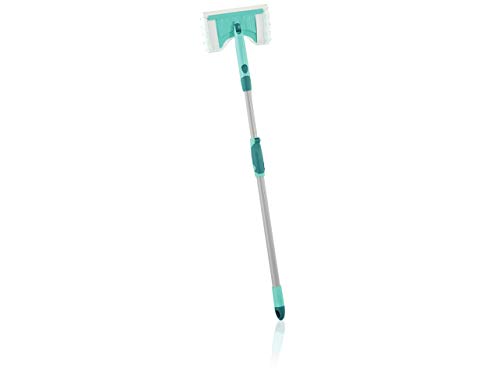 Leifheit Limpia Azulejos FLEXIPAD C/Mango TELESC. 1041700, Verde, Pack de 1 Unidad