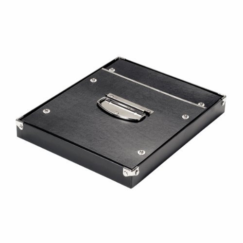 Leitz Snap'n'Store 60670095 - Caja de cartón Duro para Carpetas Colgantes, Color Negro