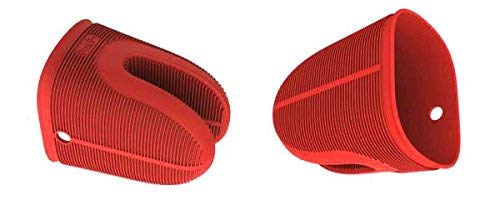 Lékué roja Pinza Silicona New, Rojo/Negro, Único