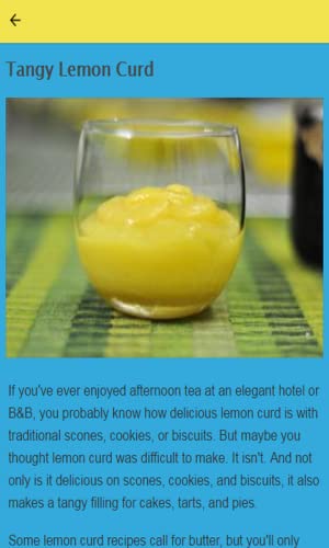 Lemon Curd Recipes