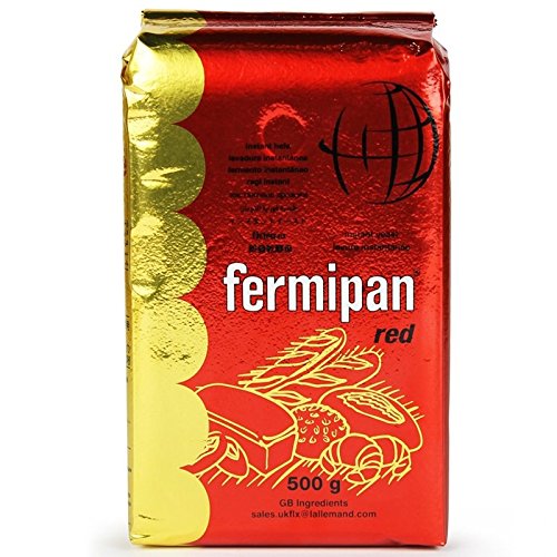 Levadura activa seca Fermipan Red - 10 piezas de cartón