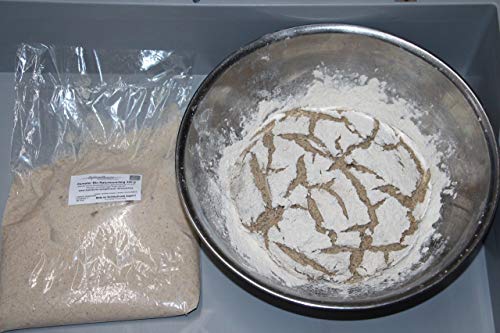 Levadura fresca biológica - Masa madre de harina de centeno Demeter - Levadura vegana - Contenido: 300 gramos