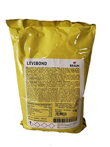 Levibond – Baking Powder (Impulsor) para pastelería – Levadura química para bizcochos y otras elaboraciones de pastelería – bolsa de 1 kg