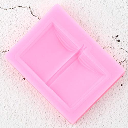 LGYLucky - Moldes de Silicona 3D para Libros Escolares, para decoración de Pasteles, Magdalenas, Galletas, etc.