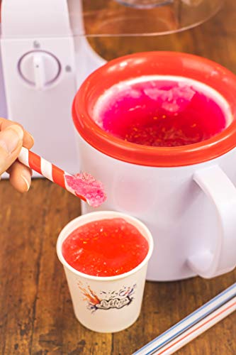 Lickleys Cono de Nieve Hielo Afeitadora / Granizado Hace Home Hielo Bebidas, Nieve Conos , Slurpees,( Negro Máquina Solo)