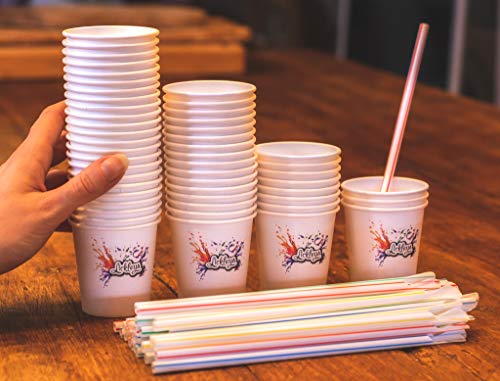 Lickleys Cono de Nieve Hielo Afeitadora / Granizado Hace Home Hielo Bebidas, Nieve Conos , Slurpees,( Negro Máquina Solo)