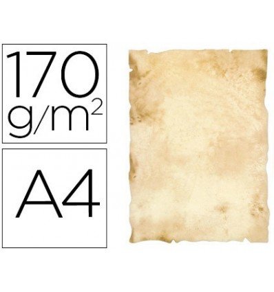 Liderpapel 78502 - Pack de 8 hojas de papel pergamino, A4