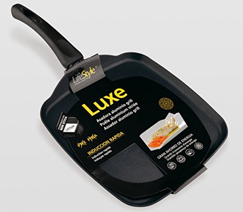 Life Style Asadora Grill Aluminio Luxe Inducción 27 * 27 Cm