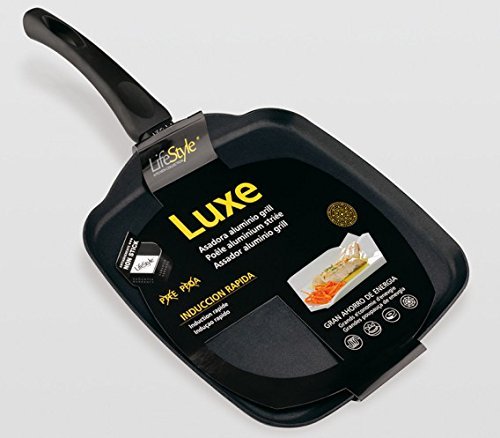 Life Style - Asadora Luxe - Aluminio - Inducción - 27 * 27 cm