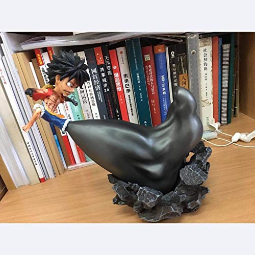 Lilongjiao De una Pieza del Sombrero de Paja del Pirata: Monkey D. Luffy Hacha de Trueno PVC Figura Modelo de Alta sobre 9.8inches