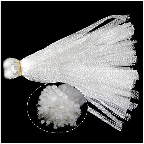 Limeow Reutilizable Producir Bolsas Bolsas de Malla Blanco Kitchen Blanco Bolsas de Malla Verduras Bolsas de legumbres 30cm 200 Piezas para Almacenamiento de Alimentos Frutas Verduras y Juguetes