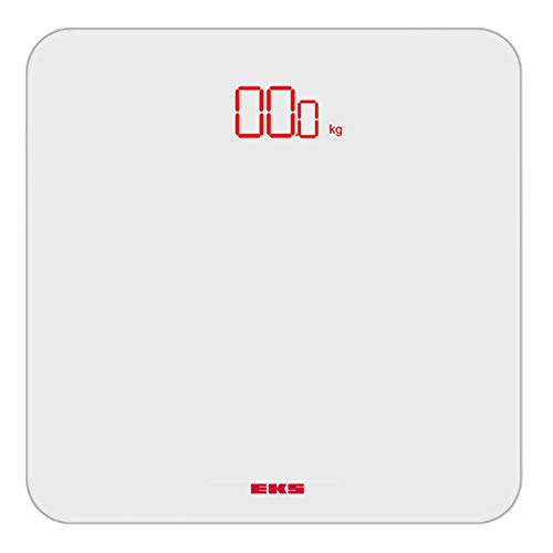 LIMQ Espejo Rojo Escala Electrónica Pantalla LED Hotel Hogar Hogar Cristal Escala De Salud Escala De Vidrio 180kg De Alta Capacidad.
