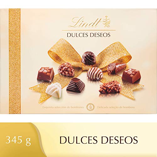Lindt Dulces Deseos – Caja de bombones surtidos, 345 g