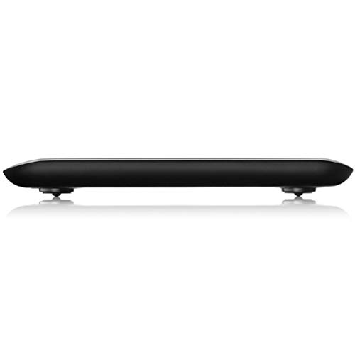 LIOOBO Balanza de pesaje de cocina digital de acero inoxidable Escala de alimentos portátil para cocina casera sin batería (Plata)