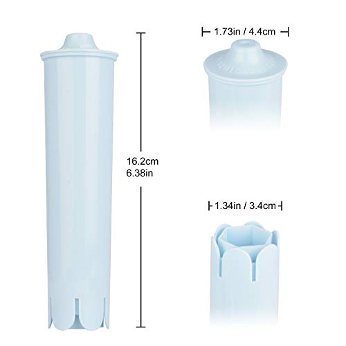 Lirex Cartucho Filtro para Jura Claris Blue, Filtro de Agua de la Máquina de Café Repuesto con Carbón Activado para Jura Claris Blue Clearyl Blue, Compatible con Modelos ENA - 1 Paquete