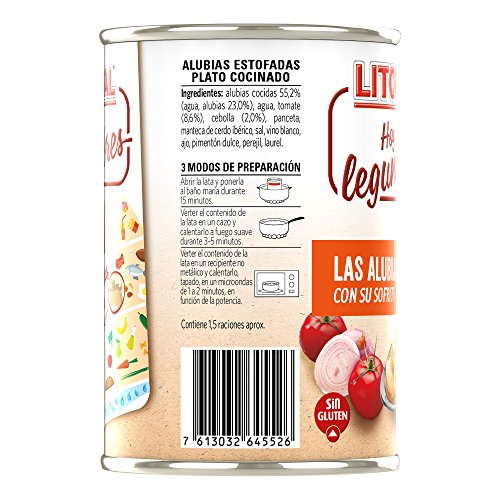 Litoral - Alubias de la Abuela - Pack de 15 x 435 g