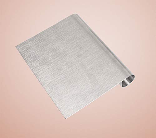 Liuer 2PCS Pizza Rasqueta Cutter de Acero Inoxidable Cortapizzas Pizza Stone Cortador de Pizza Pala Cortadora de Traslado Pala de Panadería Herramientas para hornos y Parrilla con guía de medidas