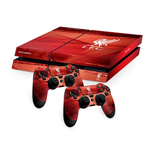 Liverpool FC Playstation 4 PS4 cojín del regulador rojo y la piel de la consola Anfield imagen Estadio escudo del club oficial de regalos