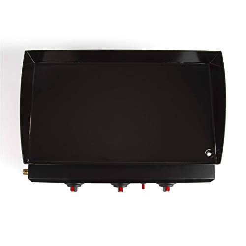 LIVOO DOC105N - Plancha de gas, color negro