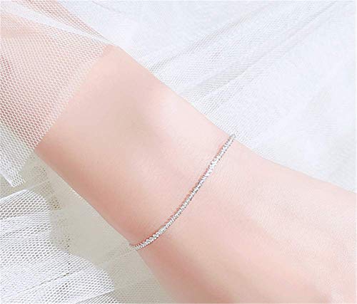 LIZHI Cartas Novias Perlas Naturales diseño de nicho Truco Pulsera de Flor de melocotón joyería de Disco Femenino