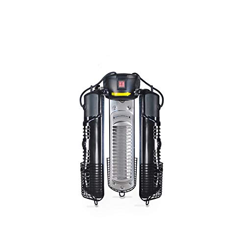 LKK-YSZWJ Estufa Exterior de Sombrilla Eléctrica,Calentador de Espacio Infrarrojo Exterior Plegable,con 3 Configuraciones de Energía (Plegado) Y 3 Placas Calefactoras para Pérgola O Cenador.