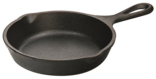 Lodge Sartén Redonda 12,7cm INLODGE.H5MS, Inoxidable, Negro, 12 cm