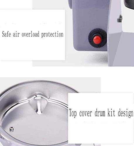 LOGO 700g eléctrico Molino de Granos Grinder, Acero Inoxidable Molino de Granos Grinder, Granos Hierbas Cereales café seco alimento Amoladora Molino Rectificadora (1800W)