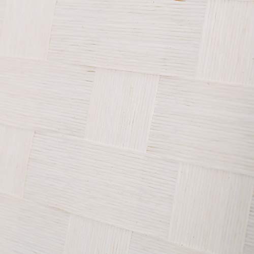 LOLAhome Biombo de Madera Plegable Moderno (Blanco)