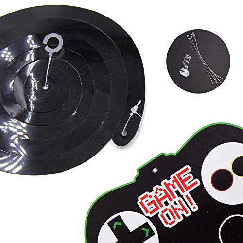Longsing Juego Tema Decoración de Fiesta Videojuegos Decoración Videojuegos de 20 Piezas Fiesta Temática para Suministros de Fiesta para Niños y Adultos