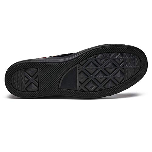 LORVIES - Corona de oro con diseño de calavera humana y alas de ángel, (multicolor), 41 EU