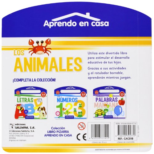 Los Animales. Libro Pizarra