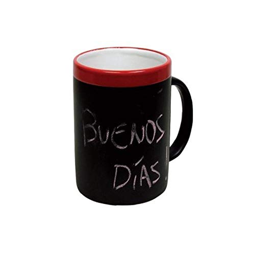 Lote de 10 Tazas Pizarra para Colorear Pintar con Tiza + Caja - Tazas Manualidades Infantiles, perfectas Regalos cumpleaños Infantiles Originales