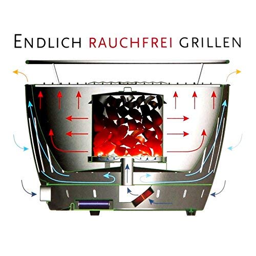 LotusGrill XL - Barbecue Portable 4-8 personnes Rouge