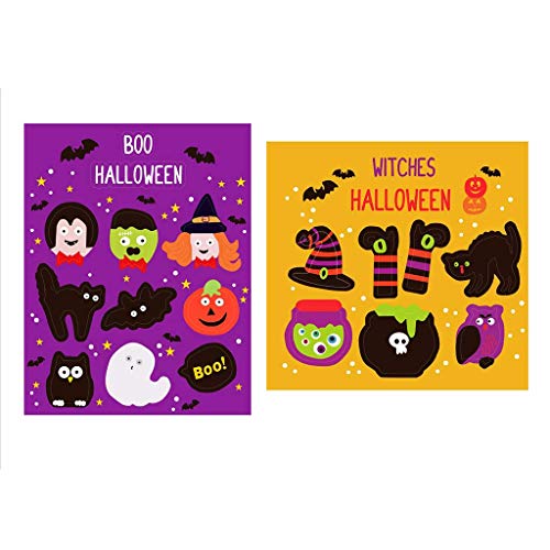 LQH Decoración de la araña de Halloween Ghost Bat Calabaza Pastel Toppers Conjunto Partido Ornamnets