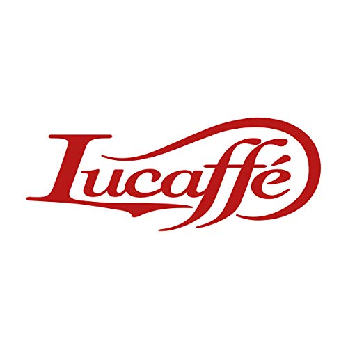 Lucaffé Caffe Descafeinado, granos de café 100% Arábica, bolsa de café 700 gr. ahorra aroma, café descafeinado naturalmente, sabor dulce, cuerpo completo, crema espesa, aroma agradable