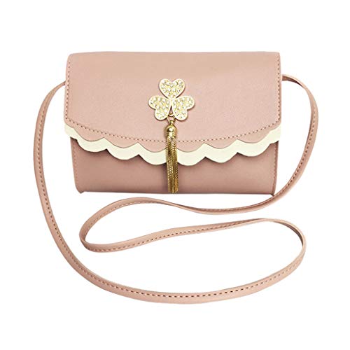 Luckycat Bolso Bandolera Mujer Bolsos de Hombro Pequeño Cuero PU Crossbody Messenger Bolso Bandolera Mujer Verano Cuero Baratos Mini Crossbody Bolsas Hombro Para Multifuncional Moda Bolso Hombro Retro