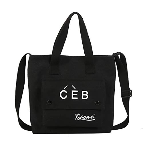Luckycat Bolsos de Mujer Lona Impermeable Bolso Misako Bandolera Hombre Bolsa para Mujer Viajar Crossbody Bag Nylon Waterproof Bolsos de Mujer Bolso Bandolera Lona Multifunción Bolso con Tirantes