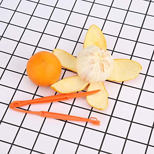 LUTER 8 Piezas Pelador de Naranja Plástico Cortador Gadget de Cocina para Naranja Aguacate