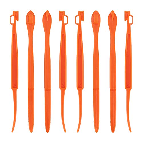 LUTER 8 Piezas Pelador de Naranja Plástico Cortador Gadget de Cocina para Naranja Aguacate