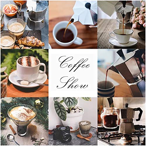 Lychee Moka Express, Cafetera Italiana Espresso,Cafetera Moka Clásica,Plata, Uso Doméstico,Viajes y en la Oficina (150ml -3 Tazas)