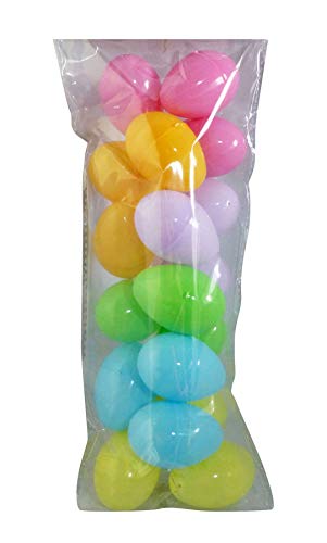 MA ONLINE - Huevos de colores para fiestas de Pascua (18 unidades, talla única)