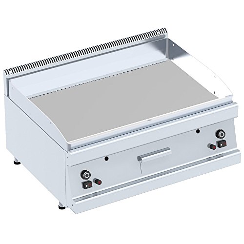 Macfrin 3003 Plancha Rápida de Cromo Duro a Gas 80X60